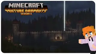 СОЗДАНИЕ СТЕНЫ ДЛЯ МОЕЙ БАЗЫ ДЕРЕВНИ | MINECRAFT YOUTUBE DROPOUTS #6