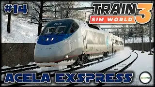 TRAIN SIM WORLD 3 - ACELA EXSPRESS AMTRAK. #14
