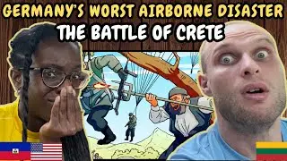 REACTION TO Germany's Worst Airborne Disaster: The Battle of Crete | FIRST TIME WATCHING
