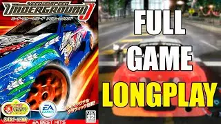 NEED FOR SPEED UNDERGROUND J-TUNE - PS2 Longplay