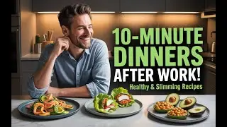 10-Minute Dinners After Work (Healthy & Slimming Recipes)