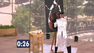 'Speed Painter' Takes Stage in 'Anderson's Viewers Got Talent'