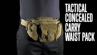 Tactical Concealed Carry Waist Pack- Rothco Product Breakdown