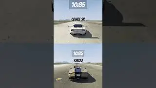 GTA 5 ONLINE COMET SR VS SM722 DRAG RACE WHICH CAR IS BETTER ? #shorts #gta5 #shortvideo #short #gta