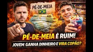 PÉ-DE-MEIA É UM ERRO: ESTÃO ENSINANDO JOVEM A GASTAR, NÃO A VENCER