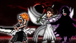 Ichigo TYBW V3 OP VS Aizen Sosuke V3 OP(All Form) & Yhwach Bach OP in Jump Force Mugen