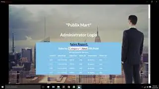 DBMS Project on superstore management system using PHP and mysql