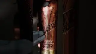 Saxophone engraving at Rampone Cazzani