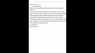NR507 Final Exam Study Guide 2024 NR 507 Week 5 8 Advanced Pathophysiology Questions and Answers 202