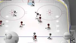 [Stickman Ice Hockey] Крутой гол!!!