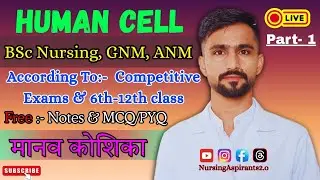 Human Cell (मानव कोशिका) | Structure Of Cell | Cell The Unit of Life | Anatomy & Physiology