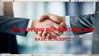 PARTNERSHIP ACCOUNTING-BASIC CONCEPTS