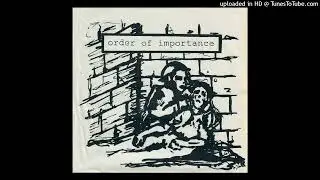 Order Of Importance - No More Happiness