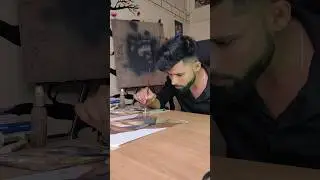 Pushpa 2 allu arjun drawing #pushpa #pushpa2 #tamil #movie #art #hypernilart #painting #foryou