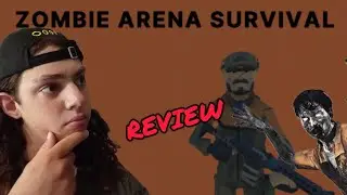 'Zombie Arena Survival' Review, Indie Zombie Horde Shooter, PC/Steam