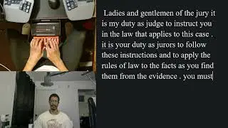Jury charge 80 wpm 1 minute