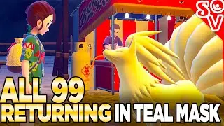 Все 99 возвращающихся покемонов в The Teal Mask &mdash; DLC Scarlet and Violet