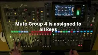 Mute Groups X32