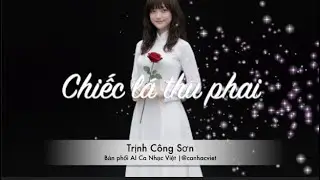 Chiếc lá thu phai | Trịnh Công Sơn | Bản phối AI, kiếp người, tình yêu, ngậm ngùi và nuối tiếc