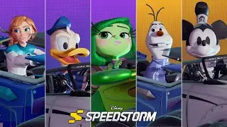 Disney Speedstorm (PC) // Online Races - Season 15 (Anna, Donald D, Disgust, Olaf, Steamboat Mickey)