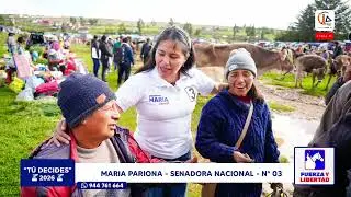 Entrevista: Maria Pariona - Candidata Senadora Nacional - Partido Fuerza y Libertad! 📺 2026