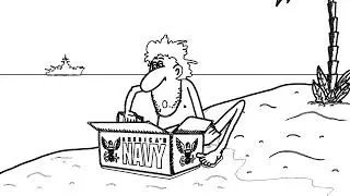 Incident on a Desert Island | A Castaway Comedy Cartoon