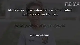 Als Trainier zu arbeiten h&auml;tte ich mir fr&uuml;her nicht vorstellen k&ouml;nnen.