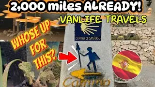 🌵 Vanlife Spain Day 20: 2,000 Miles from Home & Finding the Perfect Carboneras Park-Up! 🚐🇪🇸