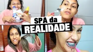 MINHA REALIDADE DE UM SPA DAY EM CASA COM AS CRIANÇAS