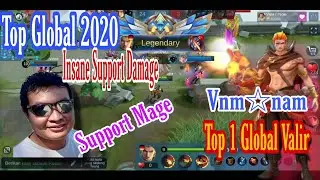 VALIR Best SUPPORT BUILD !!! Vnm☆nam Top 1 Global VALIR 2020 || Top Global VALIR Gameplay