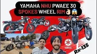 Yamaha Rx135 Nhu Pwaee 30 Spokes Wheel Rim👌🏻😱 (preetvlogz)
