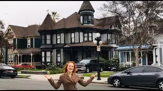 Angelino Heights. Уникальный район Лос Анджелеса. Викторианская архитектура. 19 века. Продолжение
