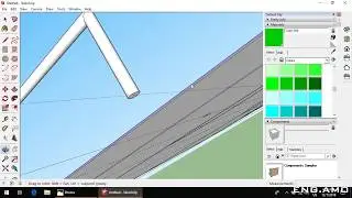 Google sketchup Example #1  : Stadium  Part #1