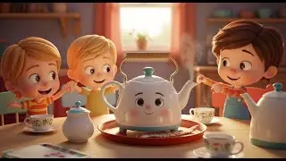 I’m a Little Teapot | Classic Nursery Rhyme for Kids | Fun Sing-Along Songs & Animated Rhymes