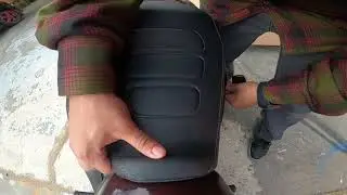 Sportster S Passenger seat install