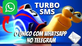 NOVA VERSAO DO TURBO SMS, UNICO QUE TEM WHATSAPP NO TELEGRAM 2022
