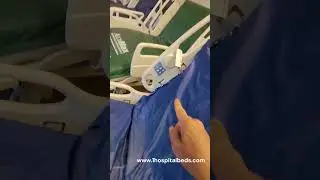 Hill Rom P3200 Versacare Bed Short  #hillrom #hospitalbed #versacare