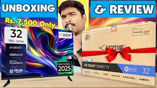 BESTON 32 Inch Smart Android TV 2025 🔥 Unboxing & Honest Review | BS32HD1 Full Details!