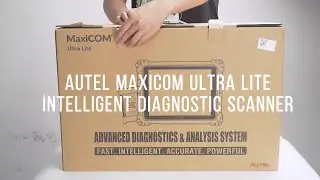 Autel MaxiCOM Ultra Lite Unboxing Quick Look