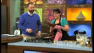 Lynda Booth (Dublin Cookery School) - Upside Down Pear & Ginger Cake Recipe