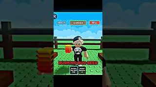 Grow a Garden Burning Bud Seed💀#roblox #growagarden #trending