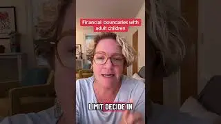 Financial boundaries with adult children #tips #parenting #money #boundaries #adultchildren