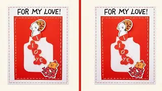 Valentine&rsquo;s Day Card Ideas ❤️ | Easy Handmade Cards | DIY Valentine&rsquo;s Day Cards for Him/Her 💌