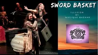 Traditional Indian Sword Basket Illusion with Majinga and Genii