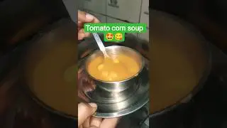 Tomato corn soup 🤤😋 #food #recipe #tomatosoup #cooking #easyrecipe #foodie #simplerecipe