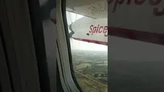 Flying from belgaum #ixg to bangalore #blr with #spicejet flight in 2021