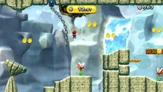 New Super Mario Bros. U - Challenges: Swing into Action - Be a record breaker! (Wii U)