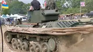 Valentine Tank at the 50th Anniversary Overlord show 2025
