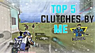 TOP 5 CLUTCHES ( KO EXOTIC GAMING) | 1 VS 4, 1 VS 3 | KO EXOTIC GAMING |