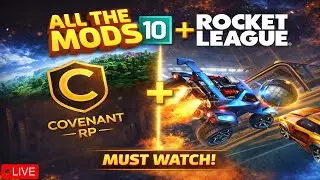 ATM 10, Rocket League, & More | Trying to be good at games 🎮💩